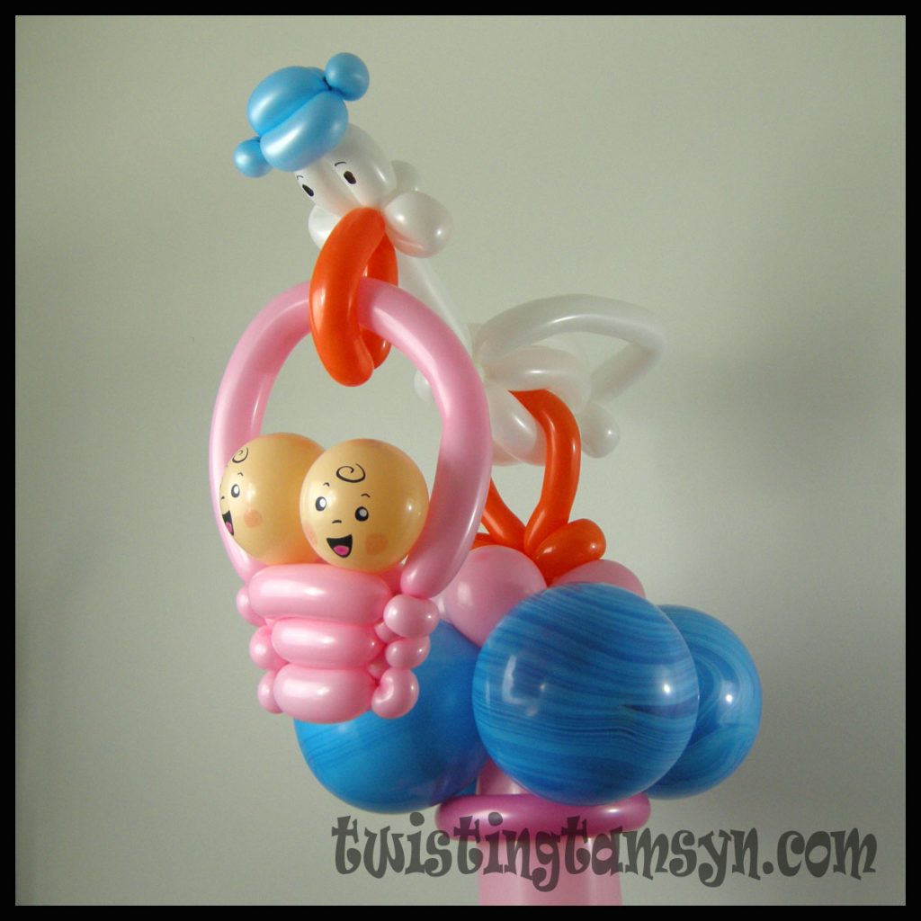 stork- popular for baby showers